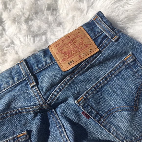 Levi's Denim - Vintage Levi’s 501 High Waist Button Fly Mom Jeans